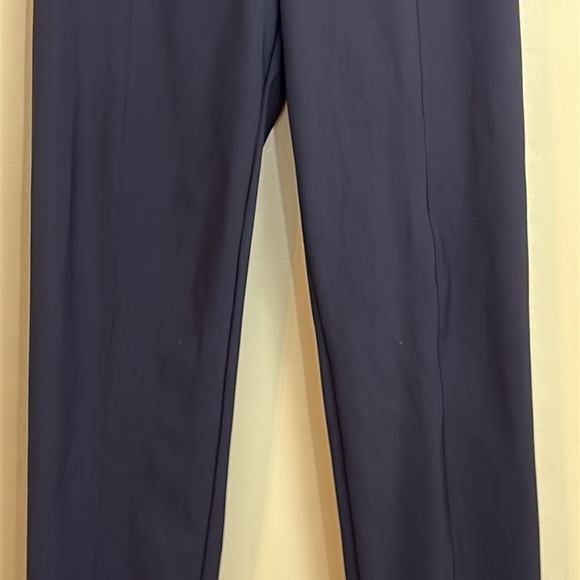 Lululemon | Black Straight Ankle Pixi Front Seam Ponte Leggings Pants 4 - Picture 4 of 16